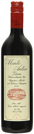 Image of Bottle of 2009, Monte Antico, Toscana